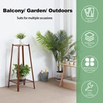Metal/wooden Multi Tiered Plant Pot Stand Flowers Greener Indoor Outdoor Display. Fixed Price $27.92.