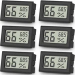 Vaikby 6-PACK Mini Digital Thermometer Hygrometer, Indoor Humidity Monitor, Temp. Fixed Price $15.67.