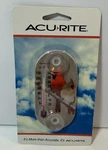Acurite Outdoor Window Suction Cup Thermometer Red Cardinal Bird 4X2 Inch. Fixed Price $10.00.