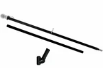 Black 6FT Tangle Free Spinning Residential Wall Kit Bracket. Fixed Price $29.88.