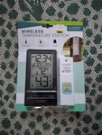 308-1415BW Crosse Digital Wireless Thermometer W/time, Black Brand New Sealed. Fixed Price $19.99.