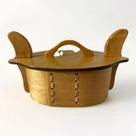 Vntg Al Anderson Norwegian Bentwood Tine Box Folk Art Scandinavian. Fixed Price $60.00.
