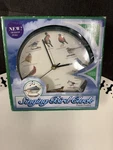 Vintage 1997 Mark Feldstein Authentic Singing Bird Desktop Or Wall Clock Nib. Fixed Price $29.00.