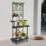 Urban Steel 3-TIER Plant Black 90 46 200 Cm Freestanding. Fixed Price $80.28.