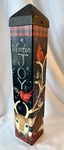 Studio M 22" Art Pole Winter Joy Hope Cardinal Garden Yard Decor By Susan Winget. Fixed Price $49.00.