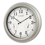 La Crosse Technology Wall Clock Thermometer Hygrometer Indoor Outdoor 18 Inch. Fixed Price $51.34.