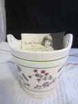 Vintage 1970S Elizabeth Country Garden Ceramic Planter Gift W/purchase. Fixed Price $5.99.