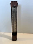 Vintage Taylor Copper Hanging Thermometer Rustic Decor Instrument 15". Fixed Price $27.96.