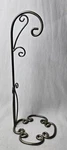 Metal Ornament Display Holder Stand Wrought Iron Decorative Scrolls Plant Hanger. Fixed Price $12.91.