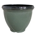 Southern Patio Heritage Outdoor Resin Planter With Drainage Hole And Plug. Fixed Price $59.01.
