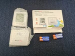 Thermopro TP200B: Indoor Outdoor Thermometer Wireless 500FT, Light White. Fixed Price $25.40.