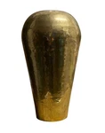 Hosley Solid Brass Hammered Vase Mcm Made India Vintage 13" Tall. Fixed Price $40.00.