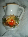Vintage Art Deco Pitcher Italy Doni Pear Fruit. Fixed Price $39.99.