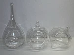 Mkono 3 Pack Glass Hanging Planter Air Fern Holder Terrarium Plants Hanger Vases. Fixed Price $13.46.