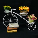 3-TIER Bicycle Stand Wrought Iron Tricycle Planter Home Garden Patio Decor. Fixed Price $27.65.