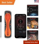 Elegant Wireless Thermometer Gift: Bluetooth, 500 Range For All Meats. Fixed Price $119.99.