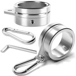 Hoople 1.5" Flag Pole Rings, Anti Wrap Spinning Clips Swivels No Ta.... Fixed Price $21.13.