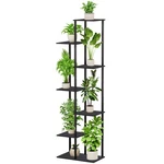 Jepreco 7-TIER 8-POT Metal Wood Plant Stand Indoor/outdoor. Fixed Price $70.89.