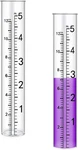2 Pcs 5" Rain Replacement Tubes Outdoor Plastic Gauges For.... Fixed Price $10.09.