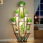 Plant Stand With Grow Lights - 10 Tiered Tall Shelf Indoor, 59" Lar. Fixed Price $120.99.