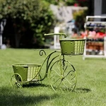 Tricycle Plant Stand Flower Pot Holder Terrace Nostalgic Bicycle Home Garden.... Fixed Price $76.99.