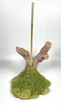 Mark Roberts 2019 Wood & Grass Stand, Small, 7 Inches, For Dolls, Fairies, Elves. Fixed Price $21.00.
