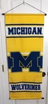 Michigan Wolverines Ncaa Fan Favorites 2174 Baden Sports Wall-hanging Banner 44L. Fixed Price $11.99.