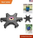 Durable 20-INCH Rolling Plant Stand With Locking Wheels 500 Lb Weight Limit. Fixed Price $76.49.