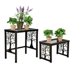 Evergreen Garden Nesting Plant Stands Indoor/outdoor, Metal For P.... Fixed Price $119.74.