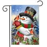 Briarwood Lane Winter Friends And Snowman Garden Flag. Fixed Price $9.95.