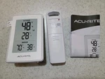 Acurite Digital Weather Station With Wireless Outdoor Sensor 00609SBLA2. Fixed Price $17.99.