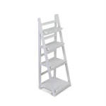 Foxley 4 Tier Folding Wood Shelf - White. Fixed Price $91.99.