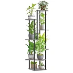 7-TIER Tall Plant Stand Indoor Modern Wood Metal Flower Pot Holder Oak Grey. Fixed Price $60.04.