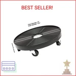 Devault Enterprises DEV3000B 16" Rolling Plant Dolly/caddy - Black Steel Caste. Fixed Price $38.98.