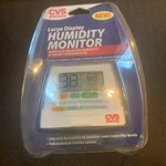 Cvs Large Display Humidity And Room Temperature Monitor White. Fixed Price $12.00.