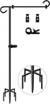 Inch Tall Garden Flag Stand Holder With Prong Base, 51IN-1PCS, Black. Fixed Price $21.19.
