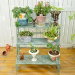 Sungmor Metal Stand - 3 Tier Foldable Ladder Planters Display Shelf M.... Fixed Price $206.68.