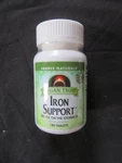 Source Naturals Vegan True Iron Support 180 Tablets. Fixed Price $13.95.