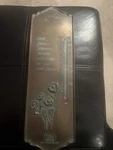Wall Garden Thermometers Hen-feathers Collection Kirch& Co. Cast Iron Daisy. Fixed Price $30.00.
