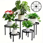 5PC Metal Plant Stand Set Anti Rust Flower Pot Holder Indoor Outdoor. Fixed Price $36.89.