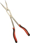 Triplett Crossjaw 260 Long Reach Needle Nose Pliers Red Silver Black. Fixed Price $29.79.