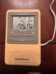 Radio Shack Digital Indoor Outdoor Thermometer Wired Probe Tested.. Fixed Price $22.99.
