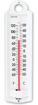 Metal Hanging Wall Thermometer 7/8" Indoor Outdoor Aluminum White Taylor 5135N. Fixed Price $26.49.
