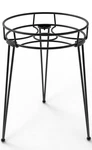Plant Stand 18.7 Inches Tall Metal Potted Flower Holder Black Heavy Duty. Fixed Price $51.99.