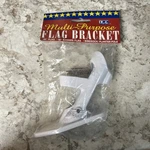 Nce Multi-purpose Metal Flag Pole Bracket Banner Holder 45 80 Nos White. Fixed Price $9.99.