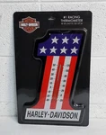 Harley-davidson Old Amf Style # Racing Thermometer 10 X 14.5" Metal Original. Fixed Price $40.00.
