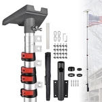 Yescom Ez Go Starlink Mount Kit W/ 14FT Telescopic Flagpole G3 Pipe Adapter. Fixed Price $189.90.