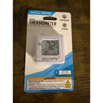 Acurite Indoor Digital Thermometer Magnetic Back High Low Records White 00307W4. Fixed Price $14.95.