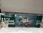 5 Tier 11 Pots Wooden Plant Flower Display Stand Shelf Storage Rack Garden. Fixed Price $71.24.