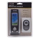 Taylor 1512 Indoor/outdoor Black/silver Wireless Weather Station 5.86 In.. Fixed Price $34.23.